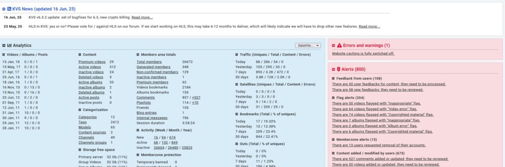 backend Kernel Video Sharing